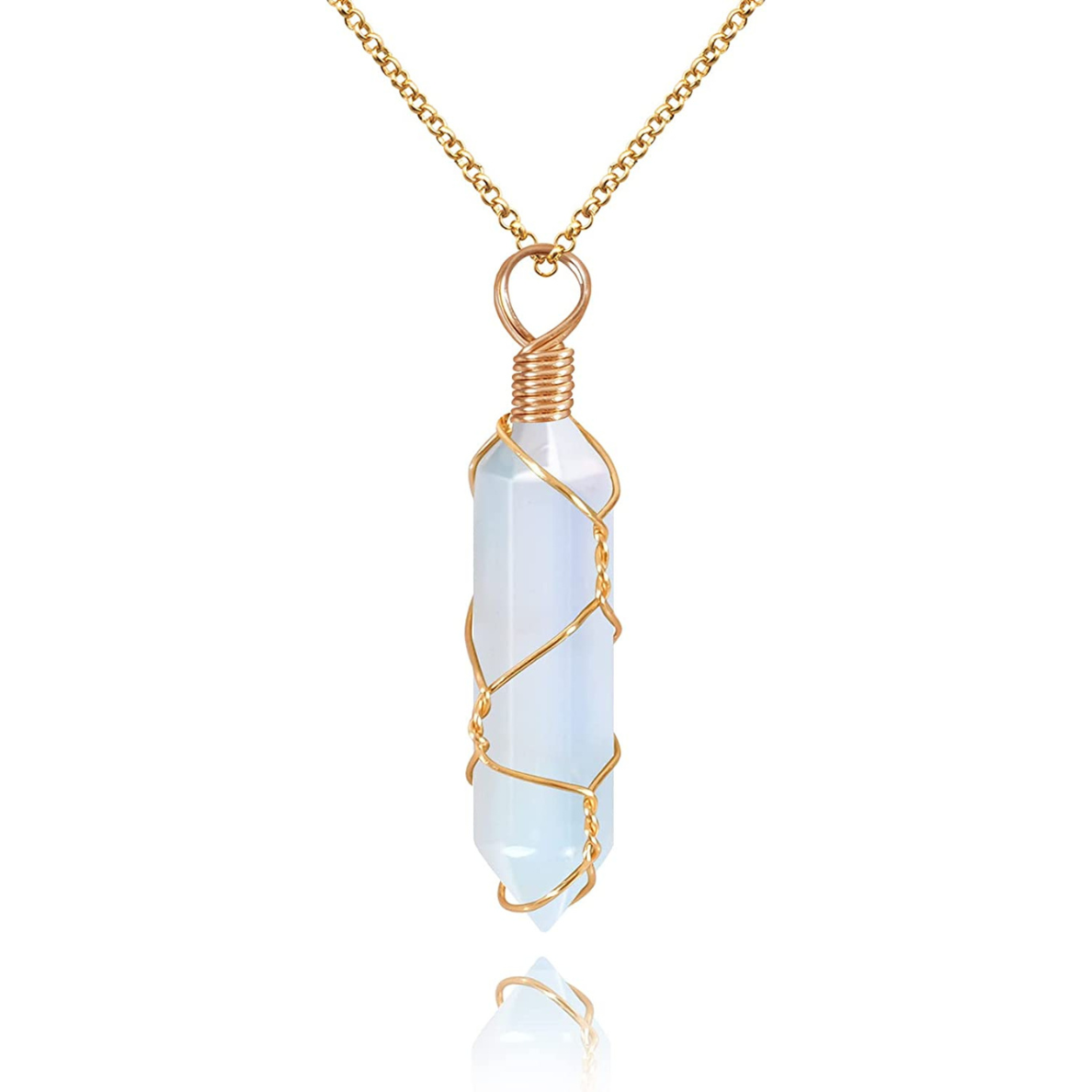 Crystal Carnelian Necklace