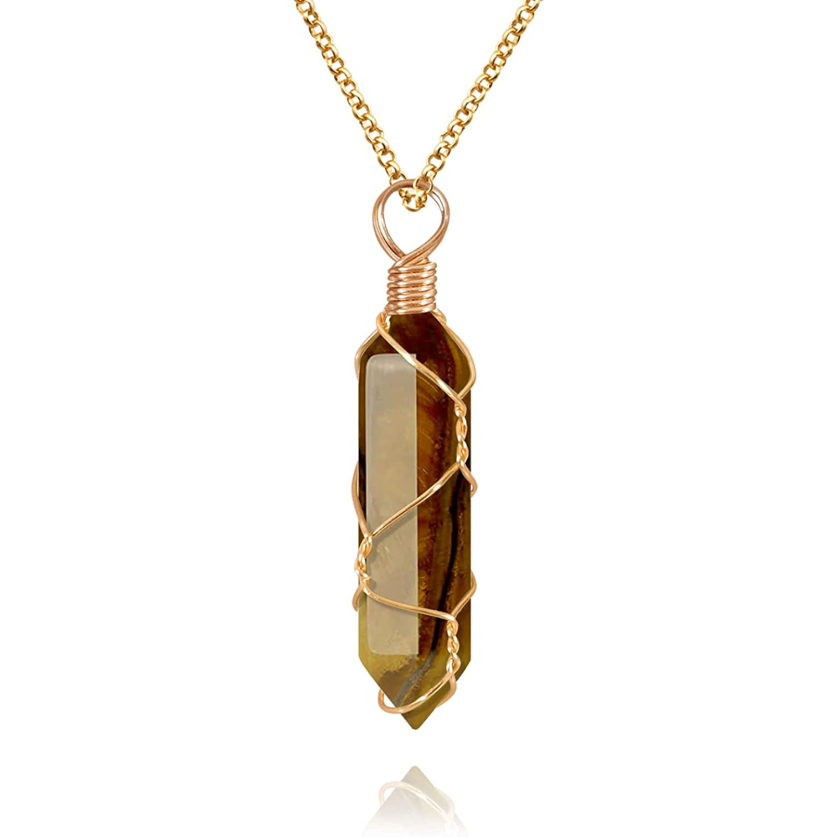 Crystal Carnelian Necklace