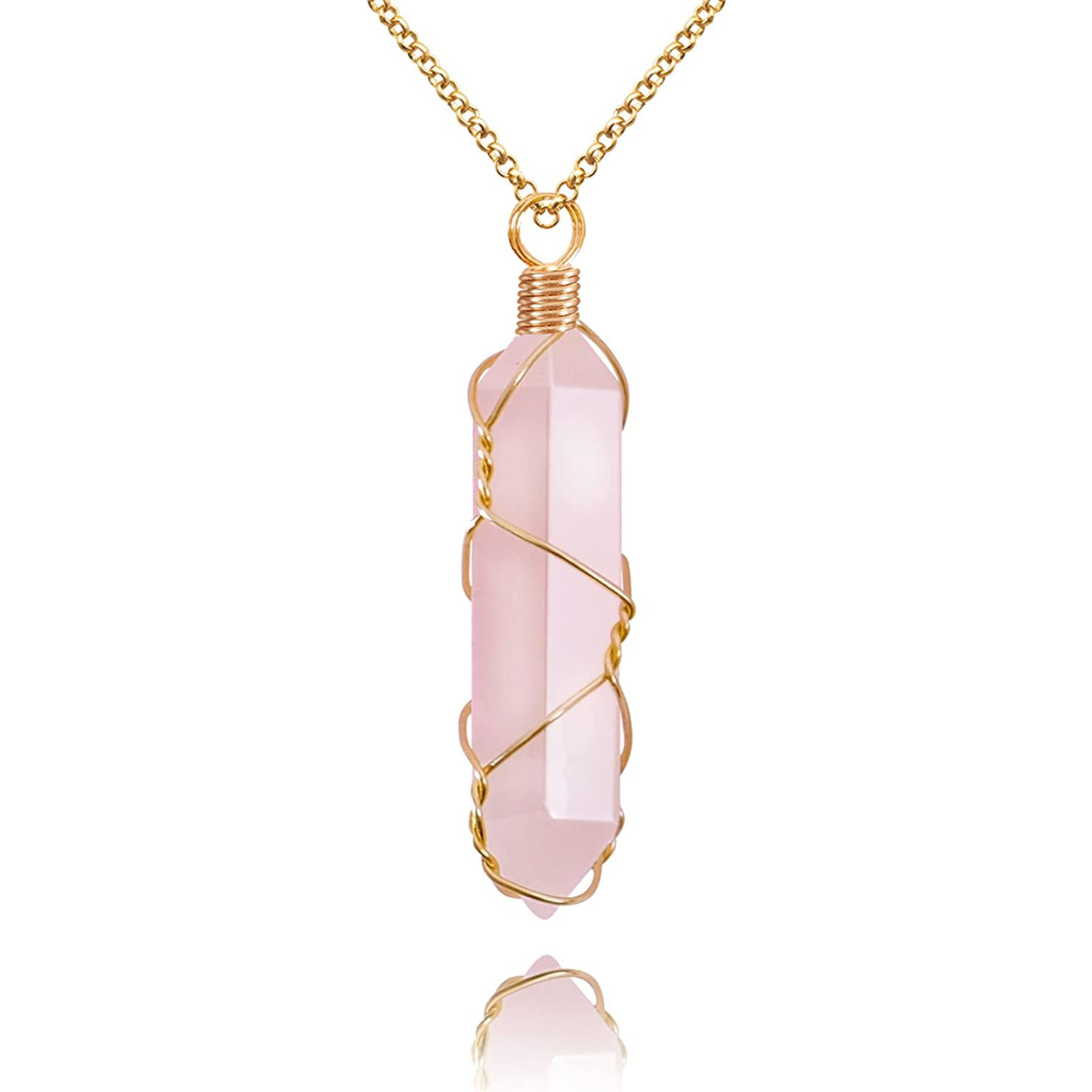 Crystal Carnelian Necklace