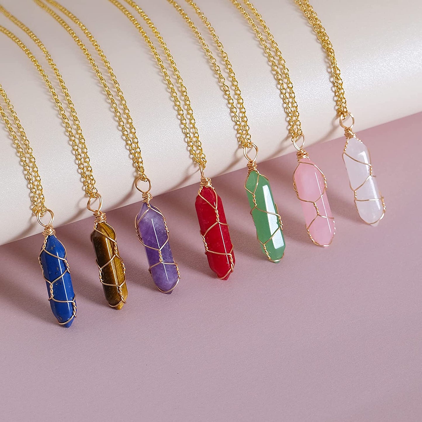 Crystal Carnelian Necklace