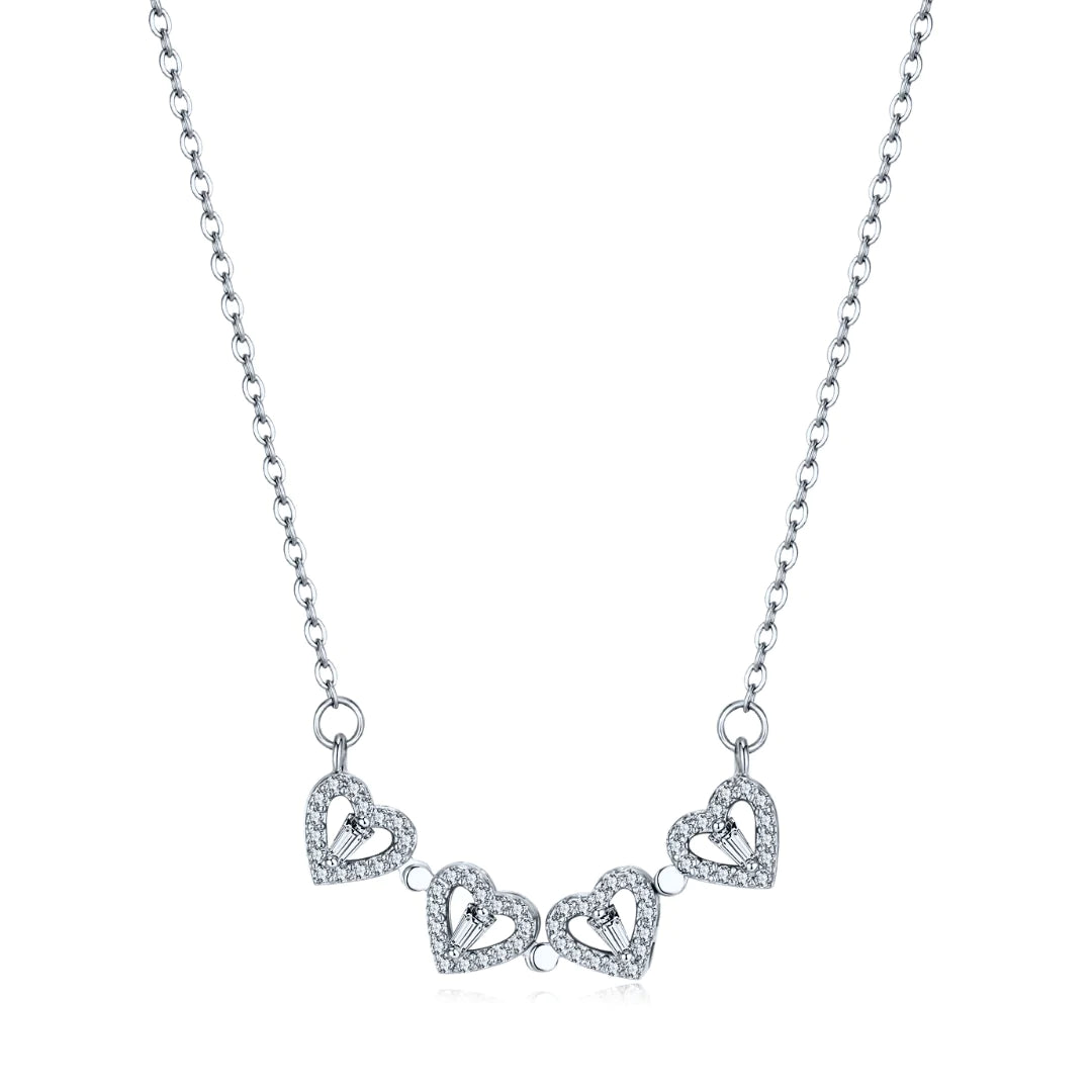 Clover Heart Necklace