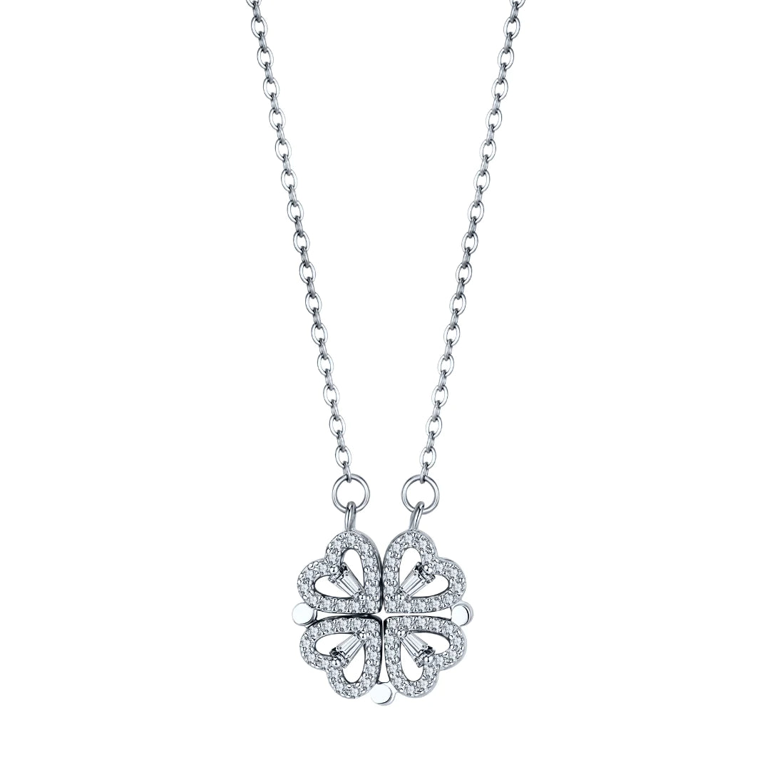 Clover Heart Necklace