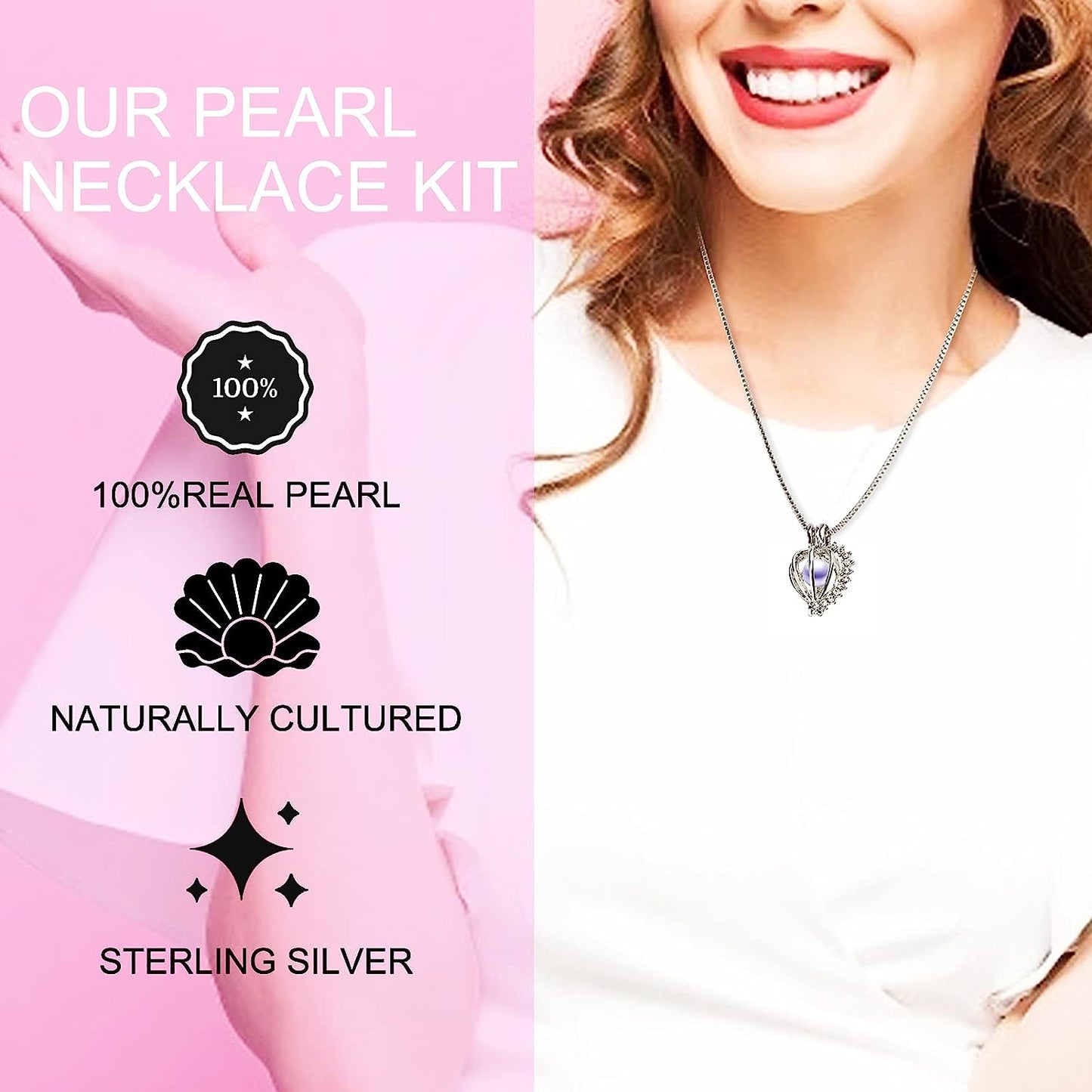 Pearl Oyster Necklace Kit
