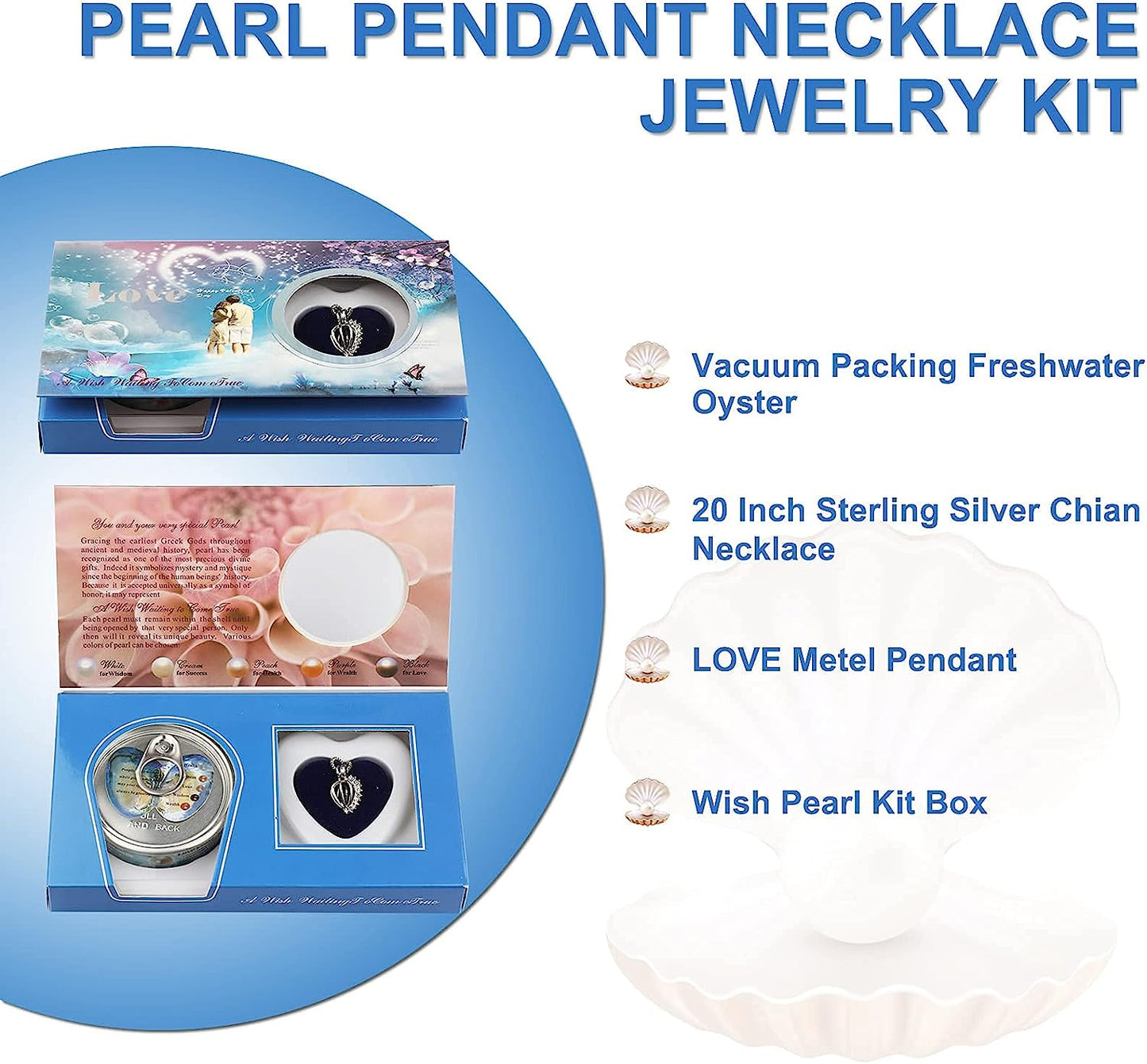 Pearl Oyster Necklace Kit