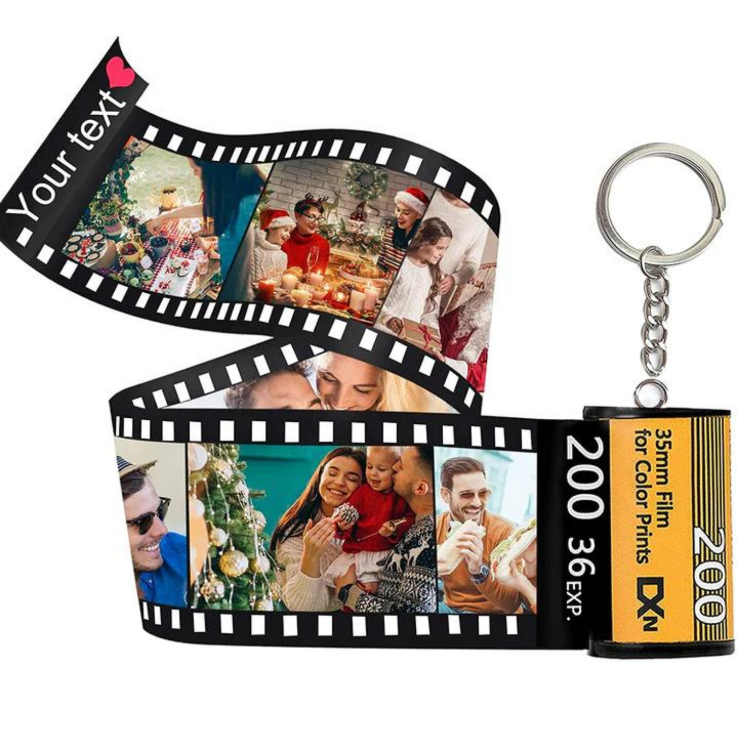 Customized Film Roll Keychain