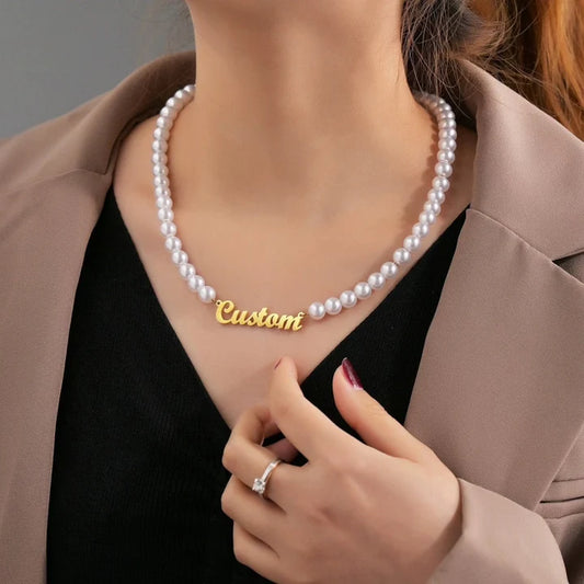 Custom Pearl Necklace