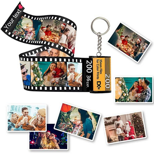 Customized Film Roll Keychain